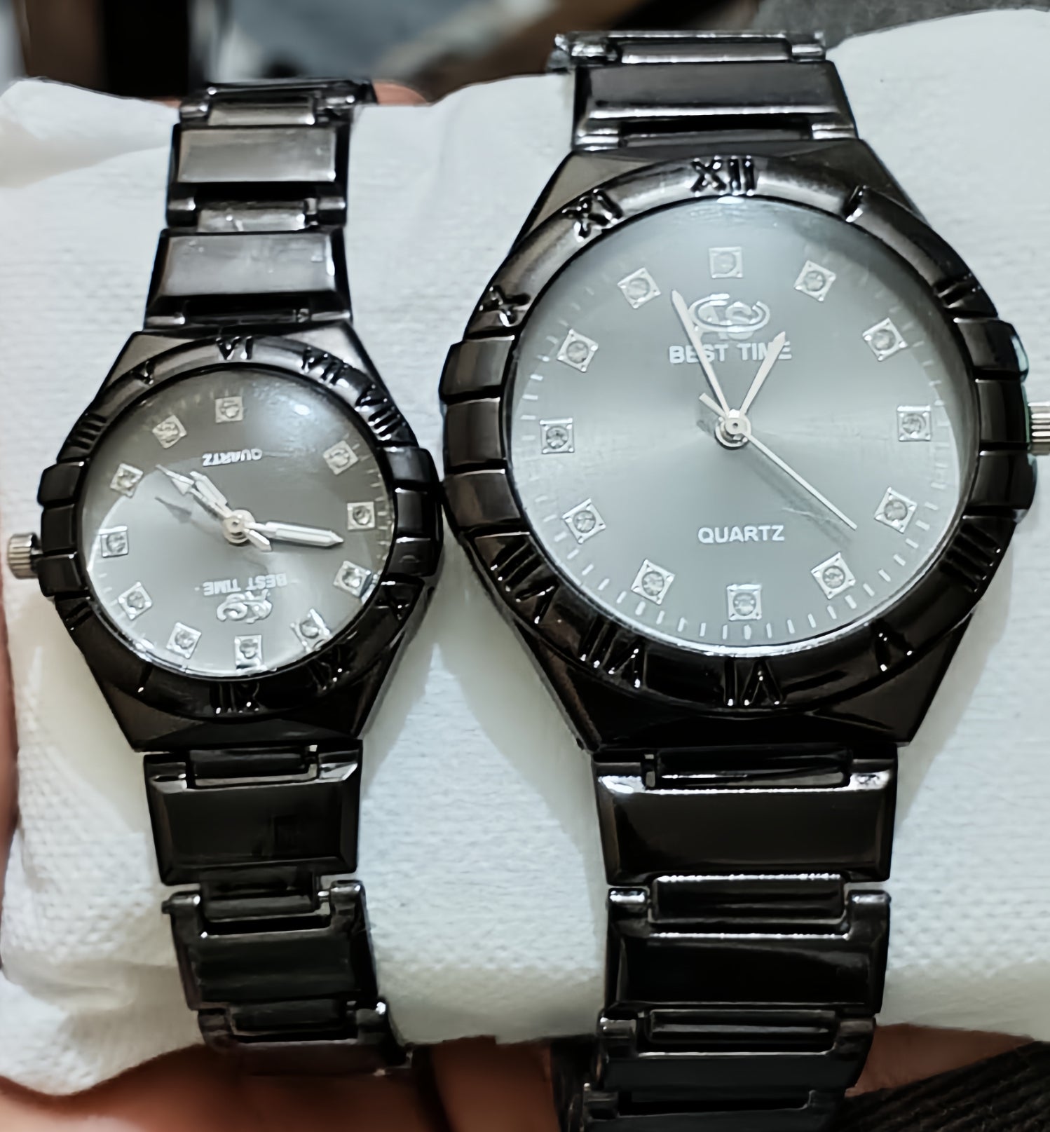 Couple Watch Matching Time, Matching Hearts❤